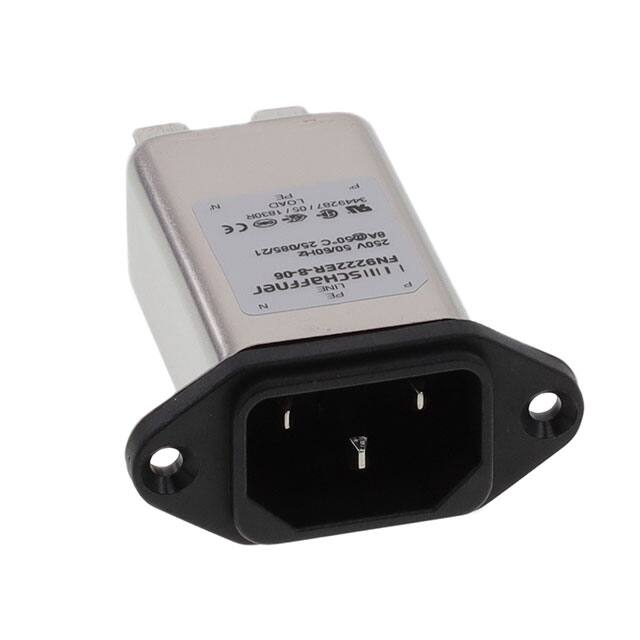 FN9222ER-8-06 Schaffner EMC Inc.  Módulos de entrada de energía (PEM)